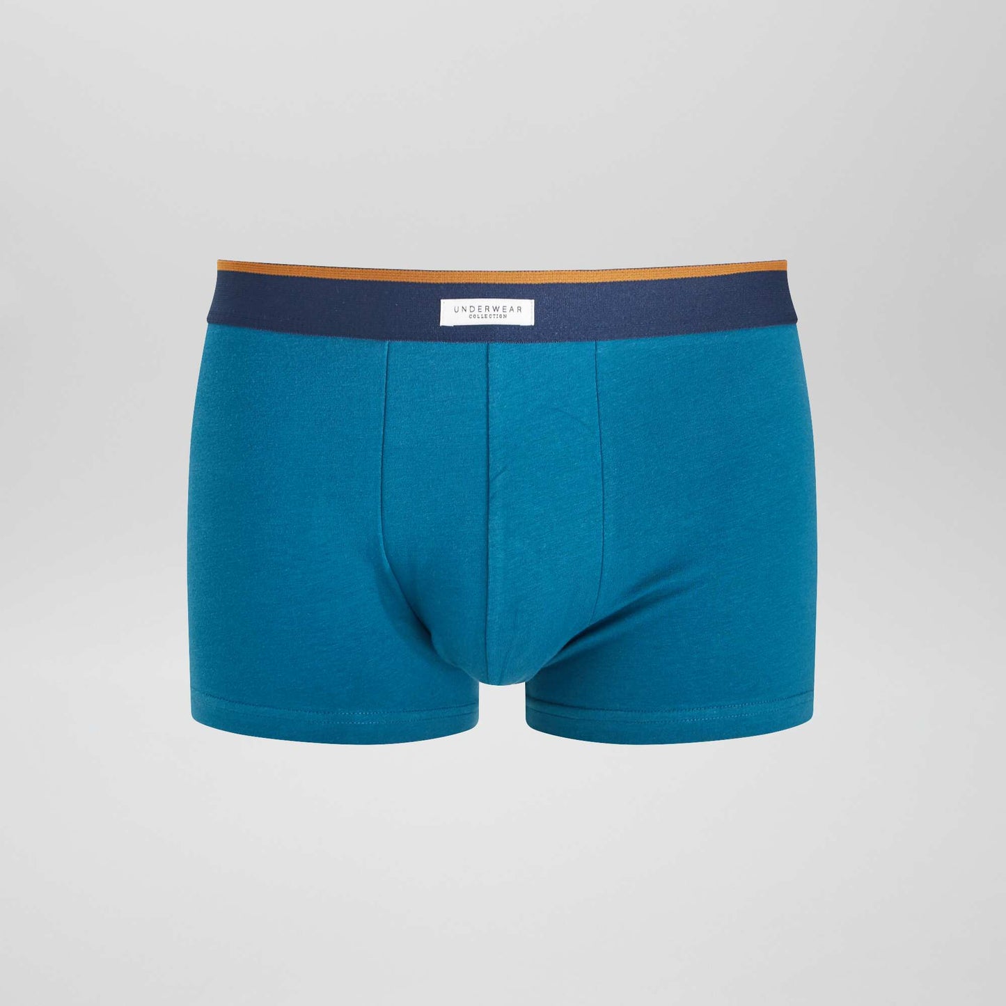 Lot 3 boxers stretch Bleu canard