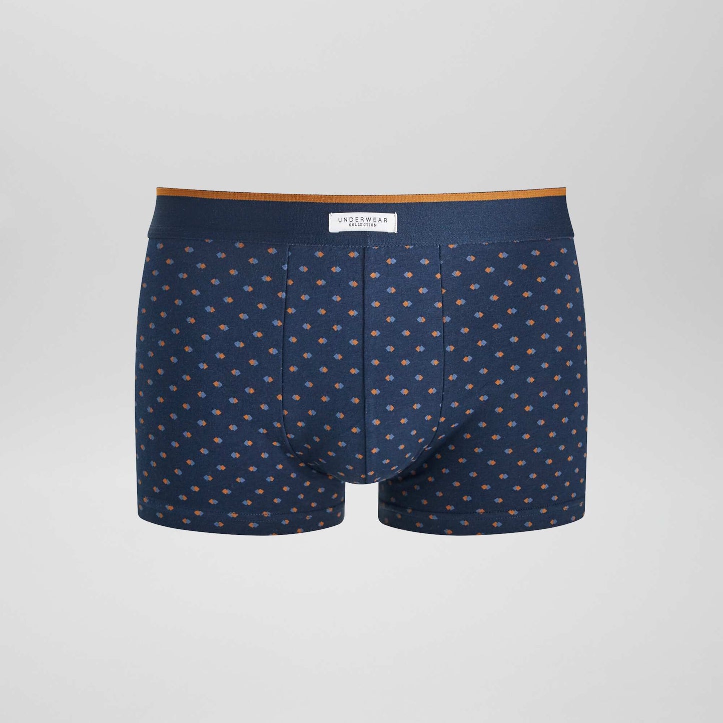 Lot 3 boxers stretch Bleu/marine jaune