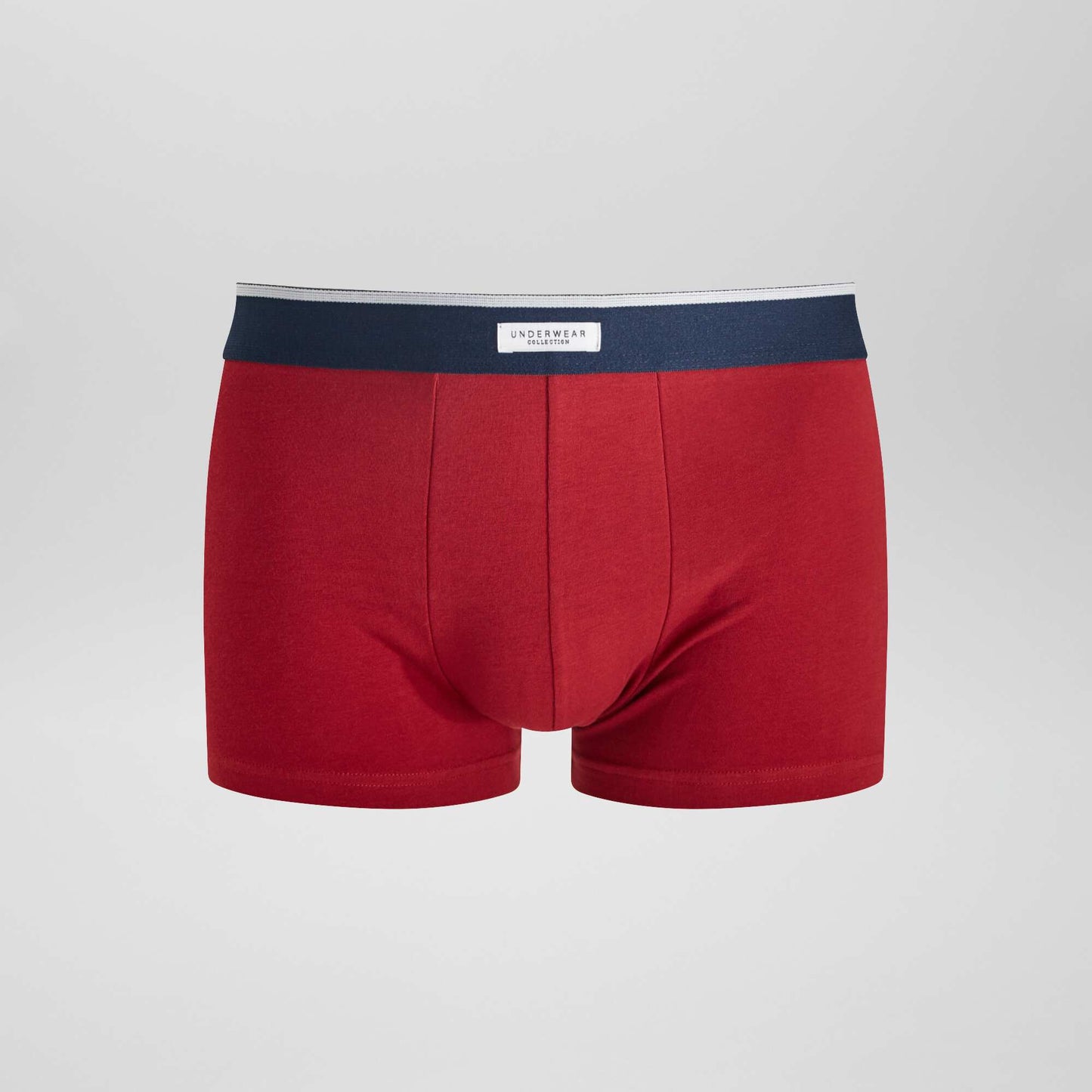 Lot 3 boxers stretch Bleu/rouge/gris