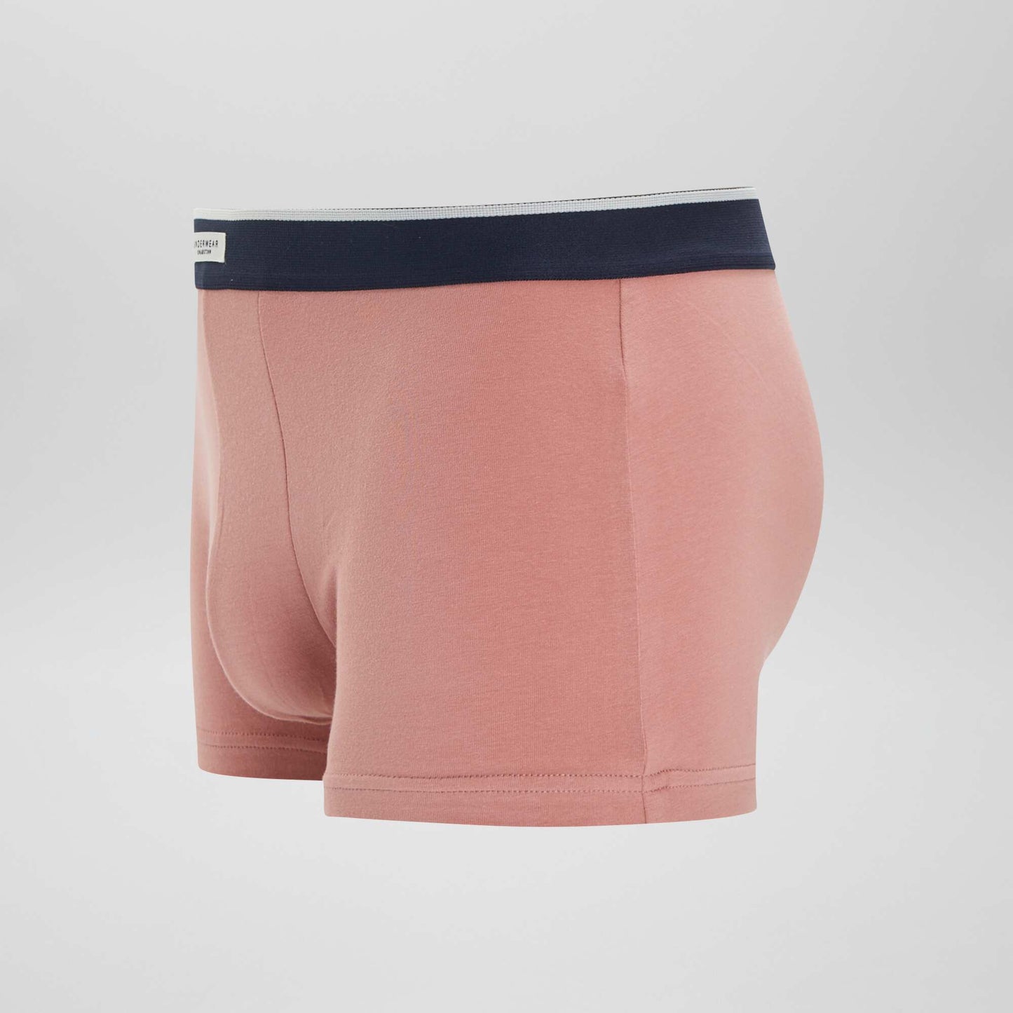 Lot 3 boxers stretch Bleu/rose