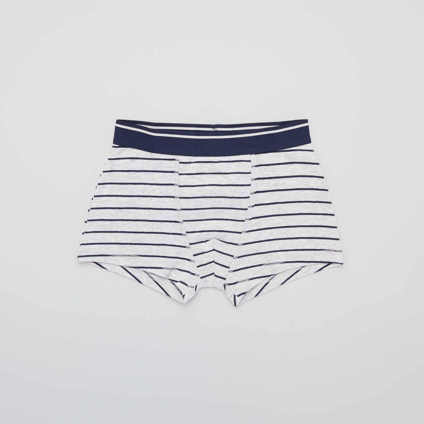 Lot de 3 boxers gris/marine/ cru