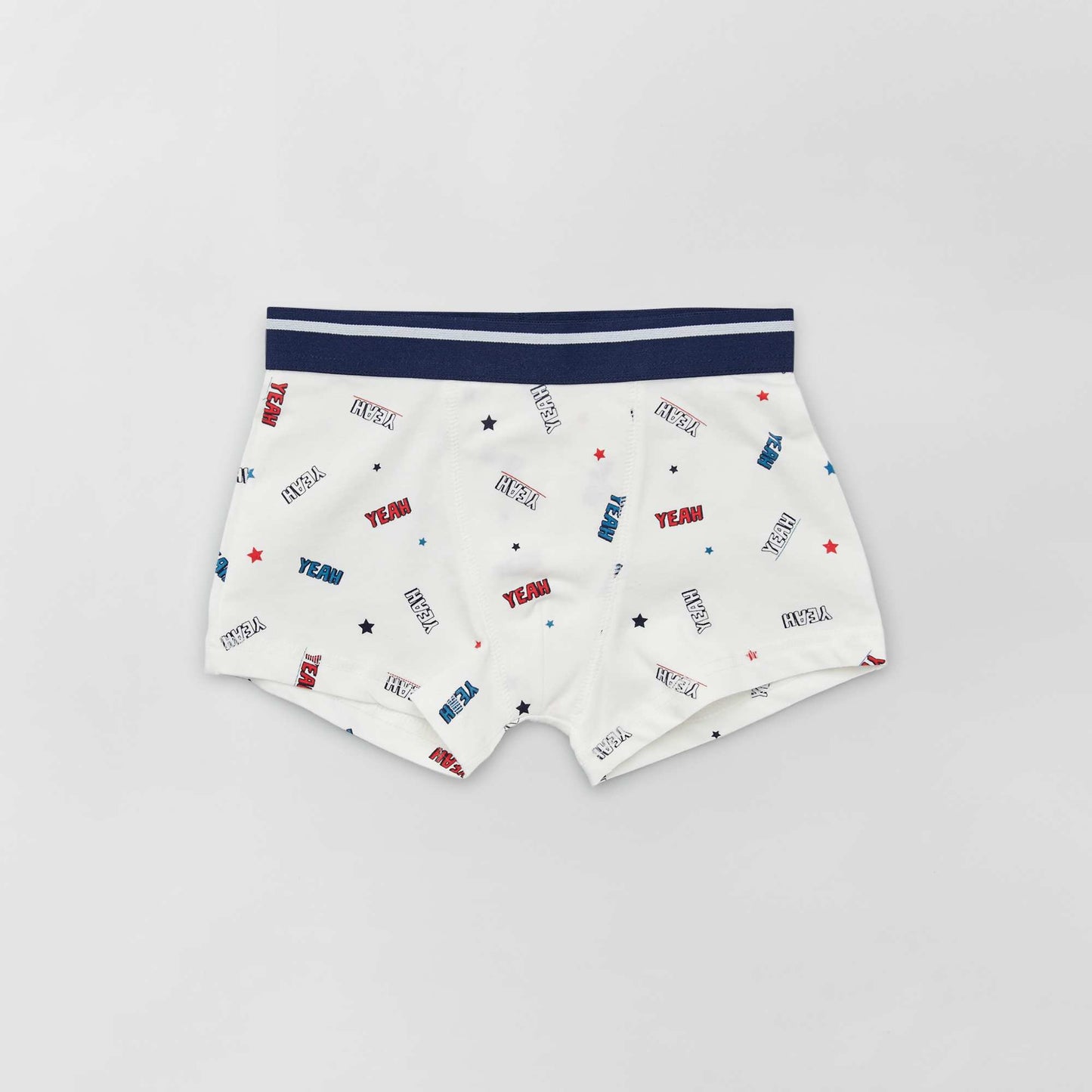 Lot de 3 boxers Bleu/gris/blanc