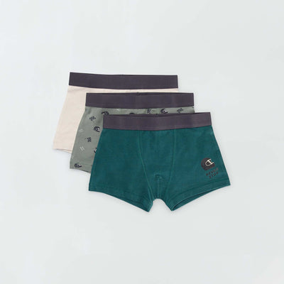Lot de 3 boxers Vert