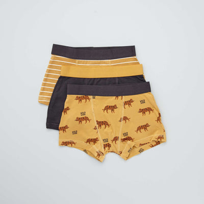 Lot de 3 boxers JAUNE