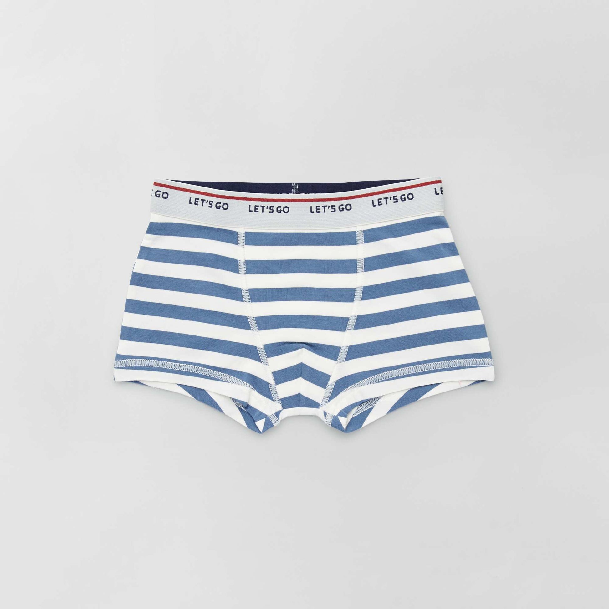 Lot de 3 boxers Bleu/Gris