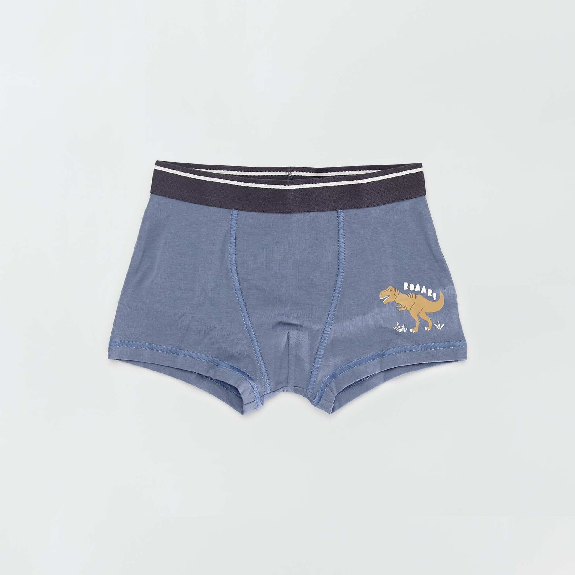 Lot de 3 boxers Gris/Bleu/Jaune