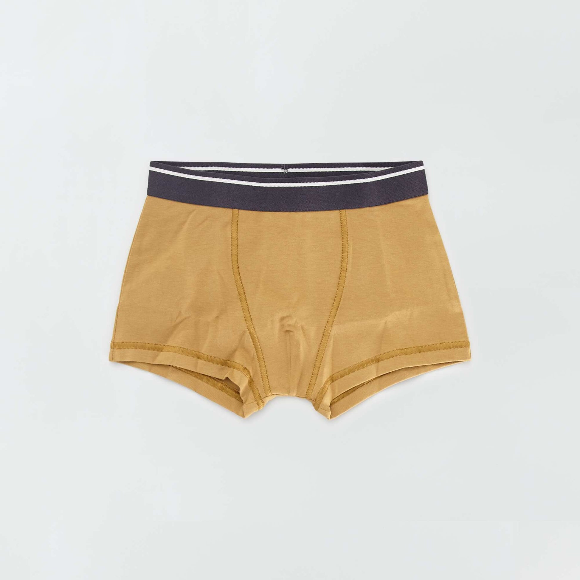 Lot de 3 boxers Gris/Bleu/Jaune