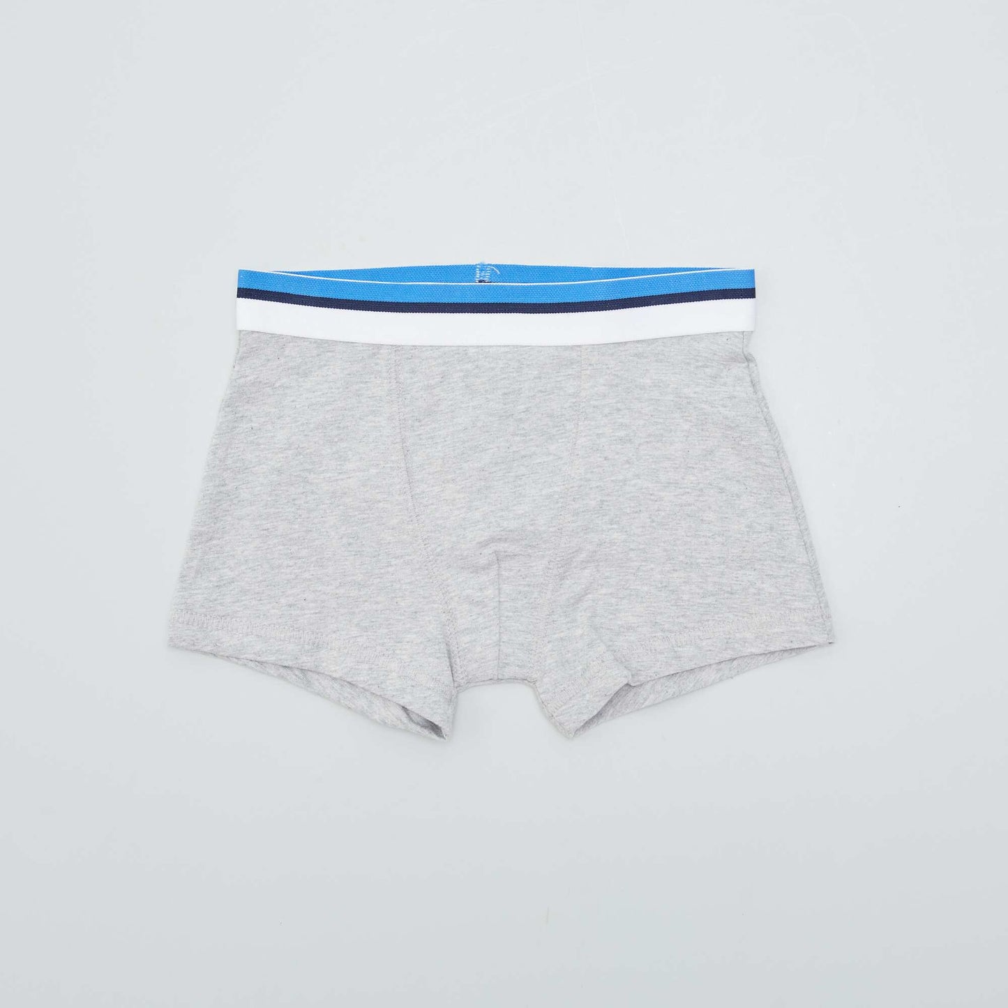 Lot de 3 boxers Gris/bleu marine/blanc