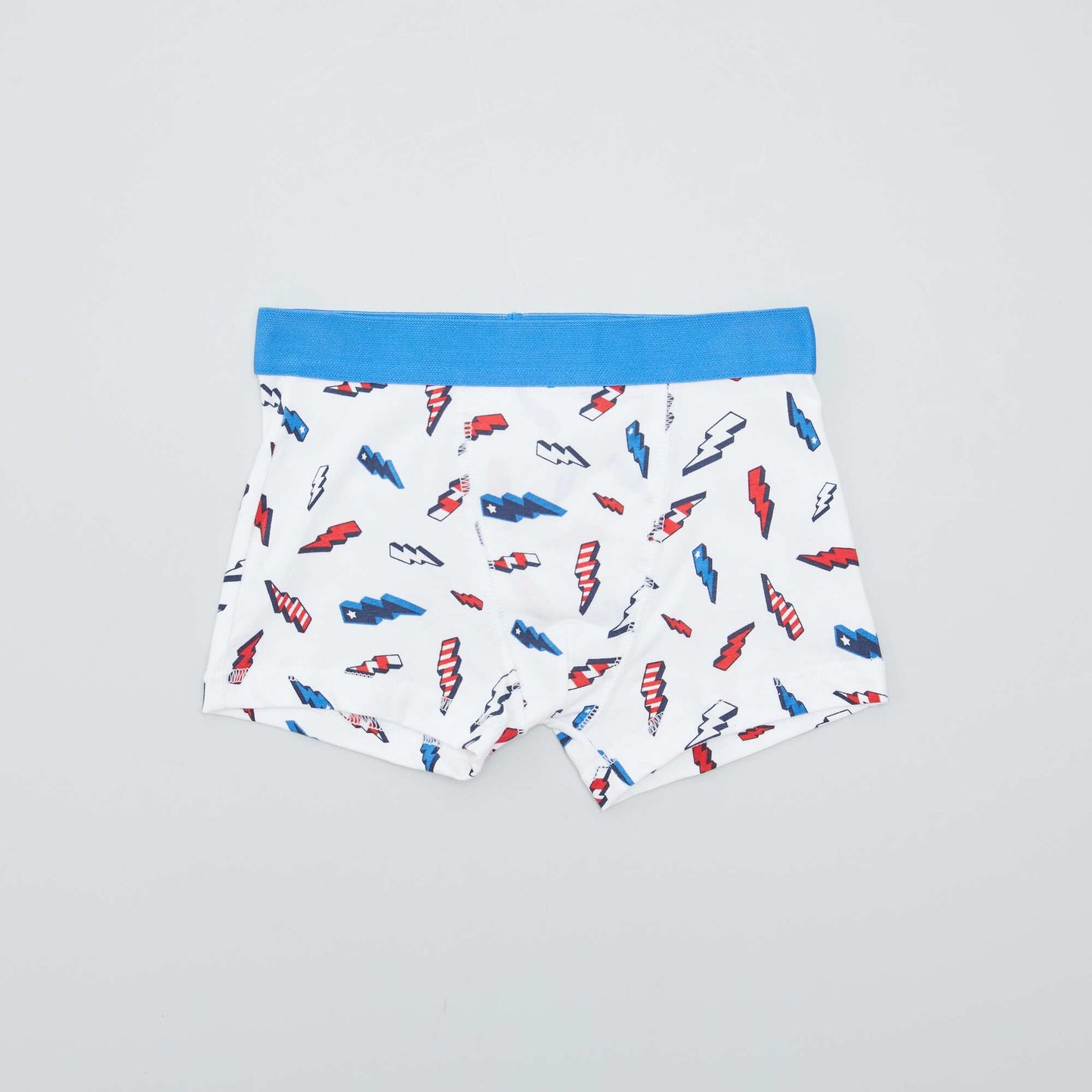 Lot de 3 boxers Gris/bleu marine/blanc