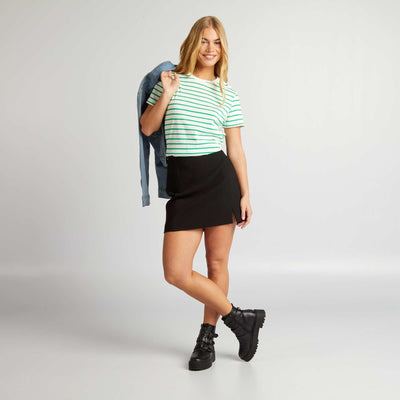 T-shirt en jersey imprim Ray vert