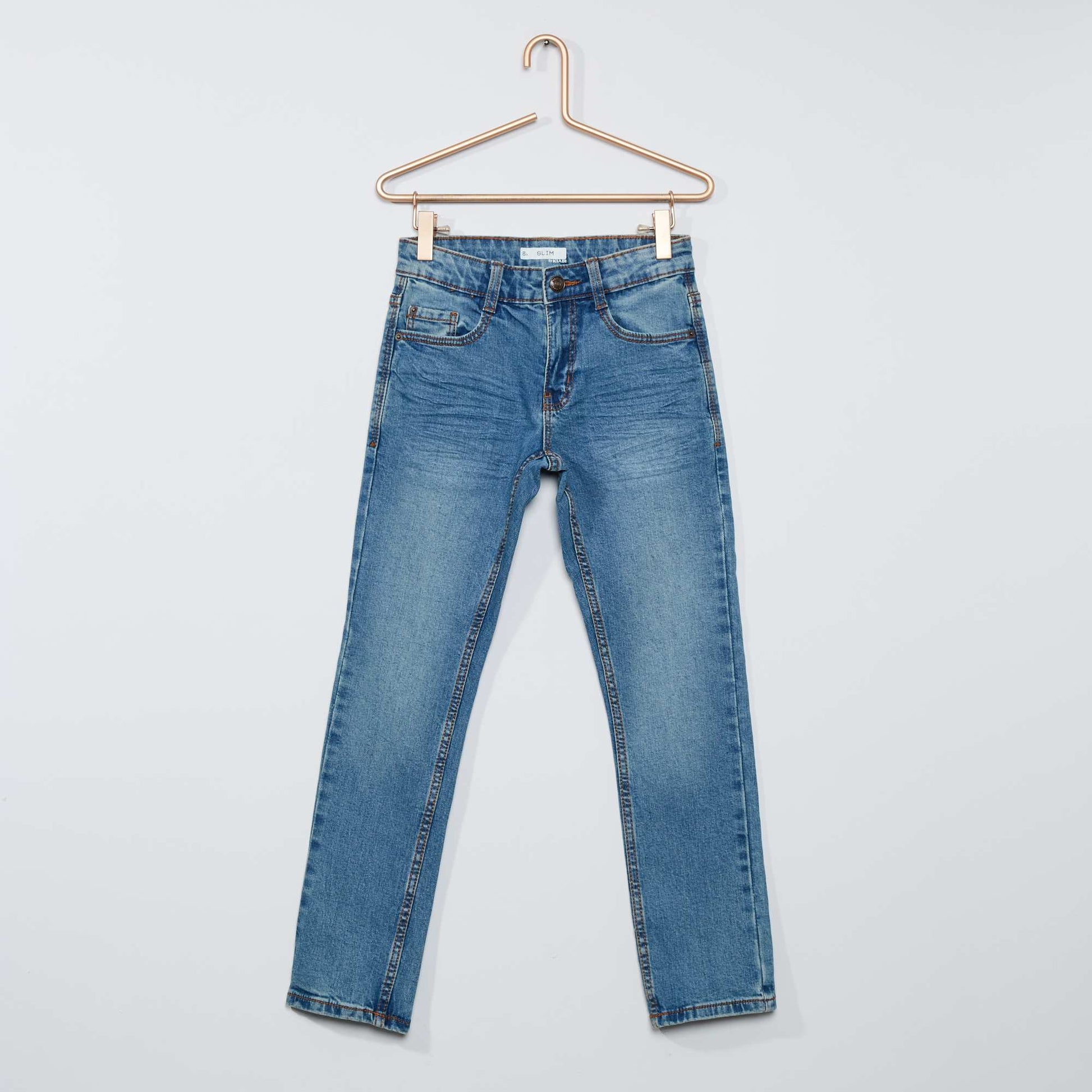 Jean slim - 5 poches double stone