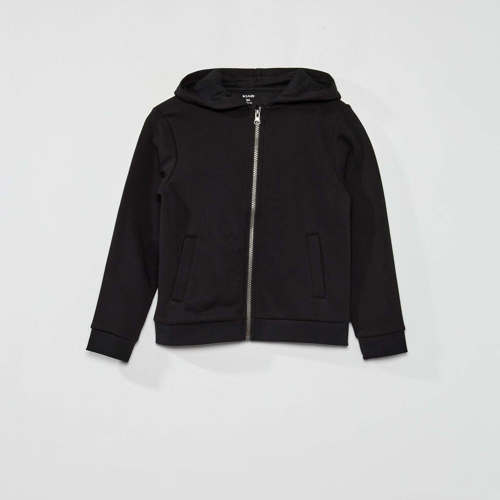 Sweat zipp capuche noir