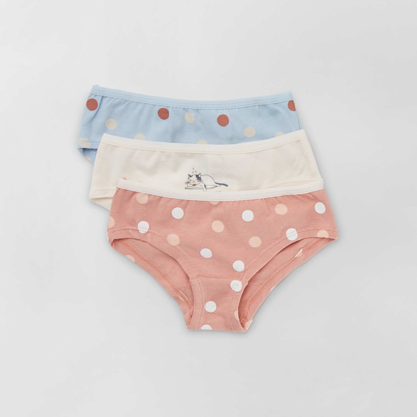 Lot de shorties Rose/bleu