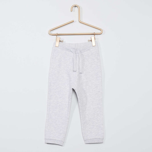 Pantalon de jogging en coton gris