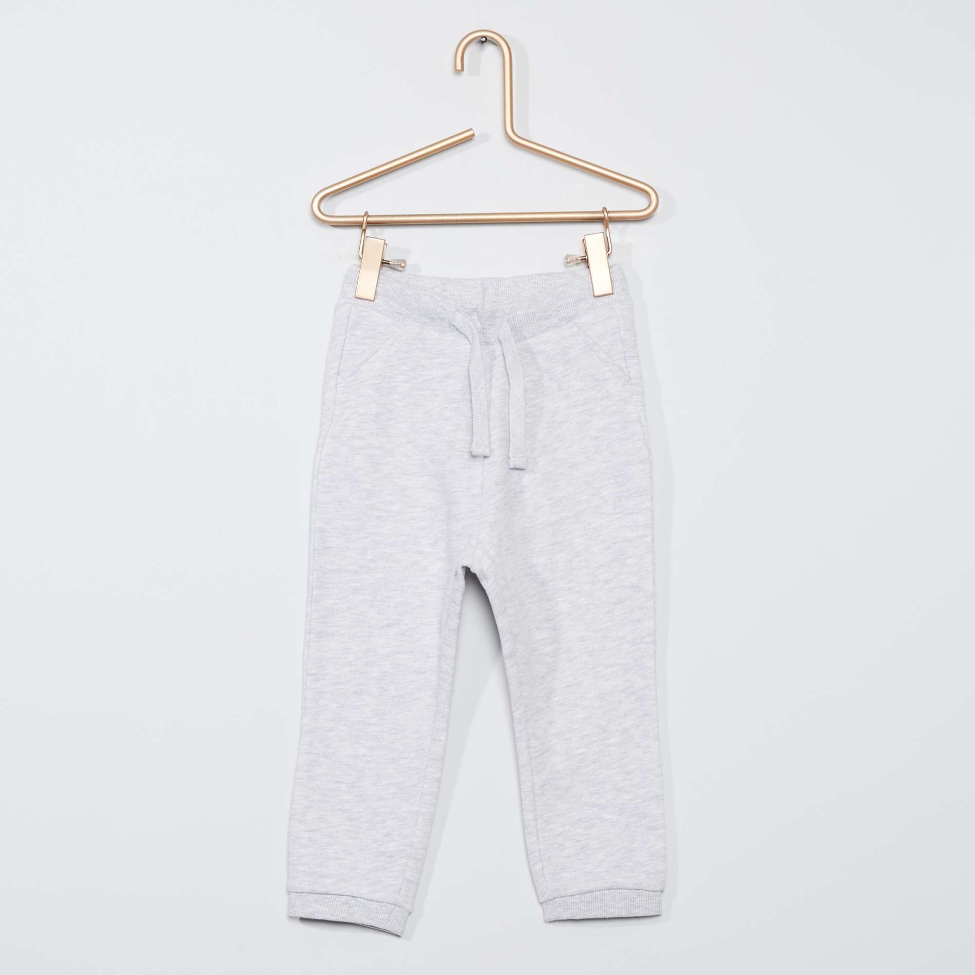Pantalon de jogging en coton gris