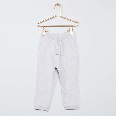 Pantalon de jogging en coton gris