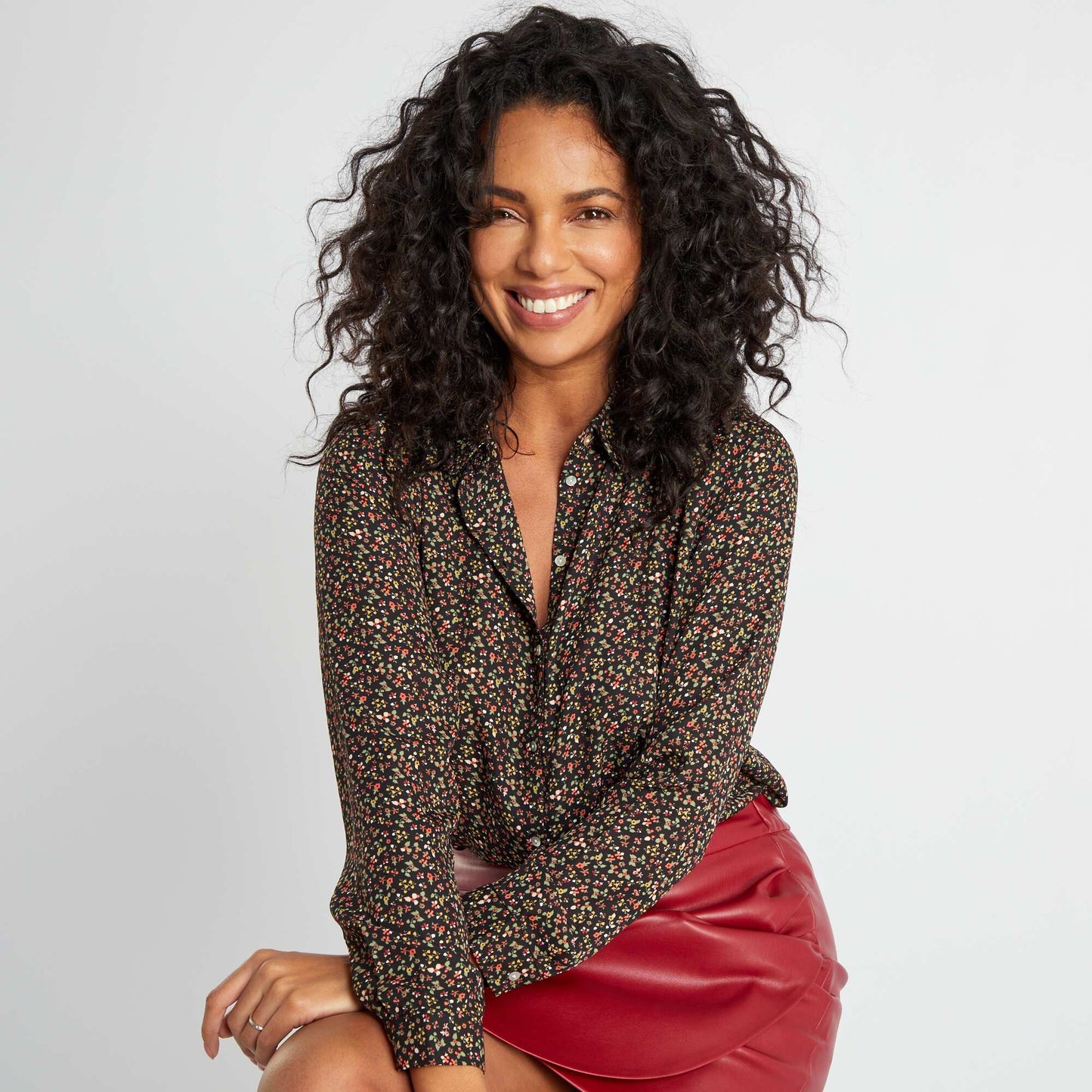 Chemise fluide NOIR