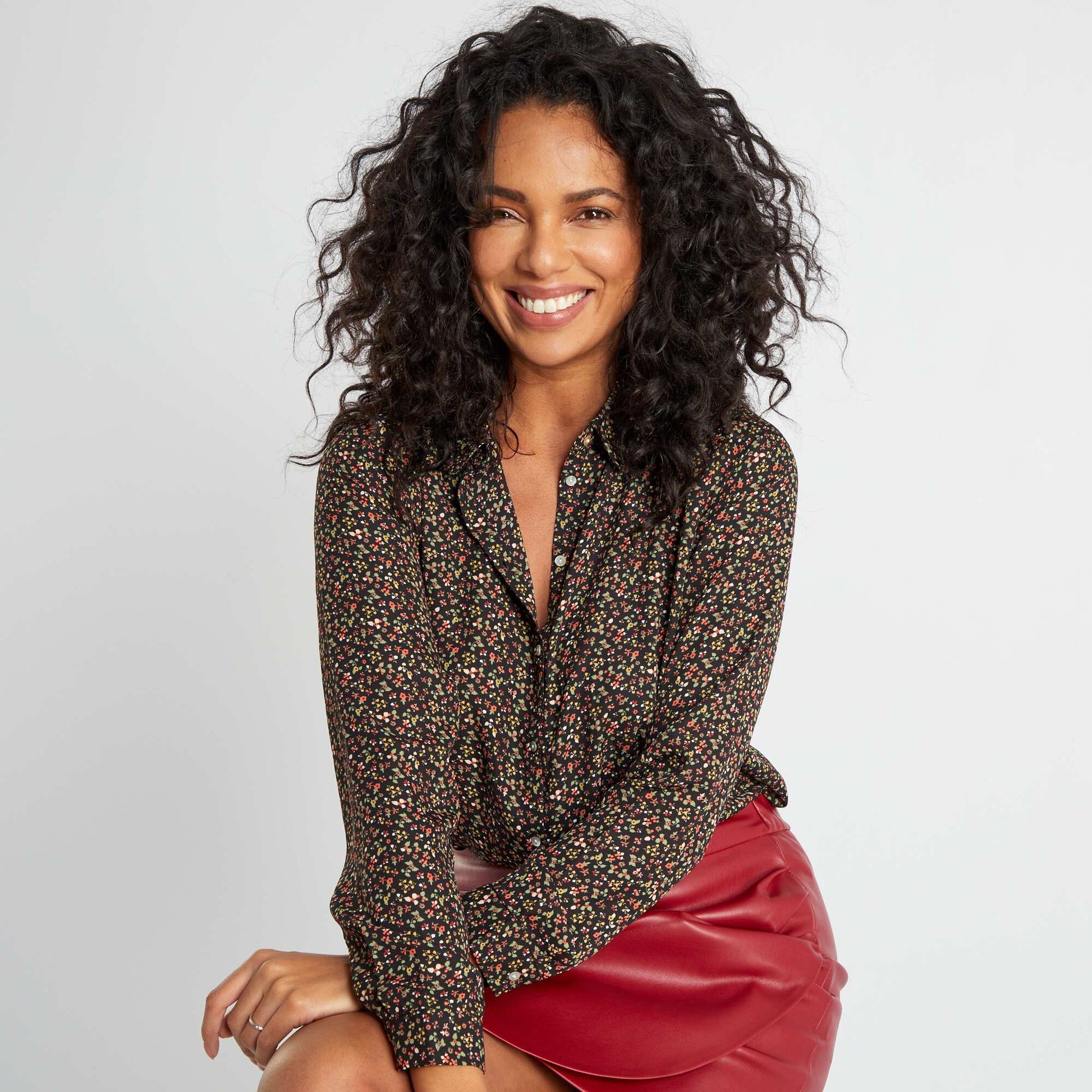 Chemise fluide NOIR