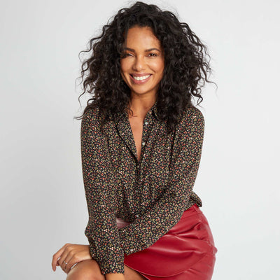Chemise fluide NOIR
