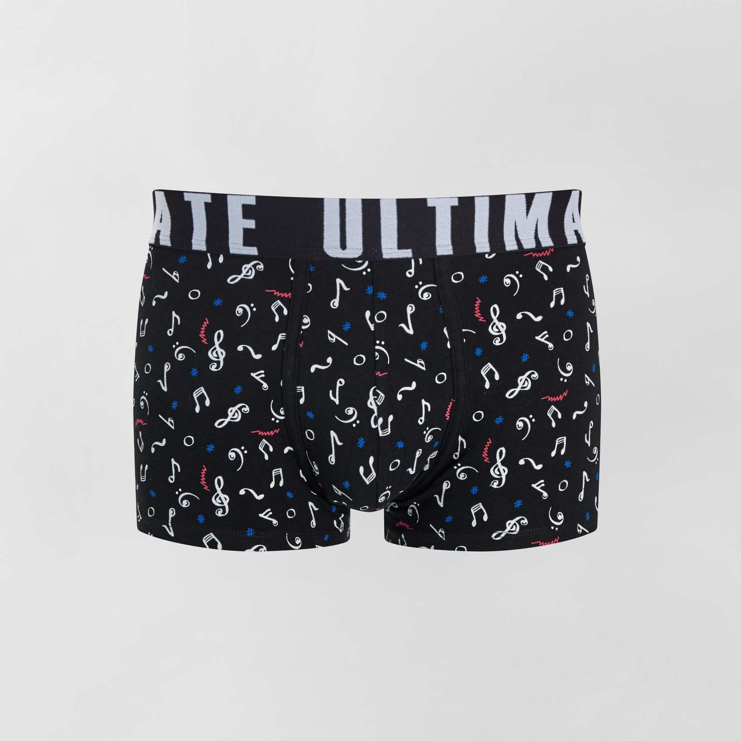 Lot de 3 boxers fantaisie noir/vert