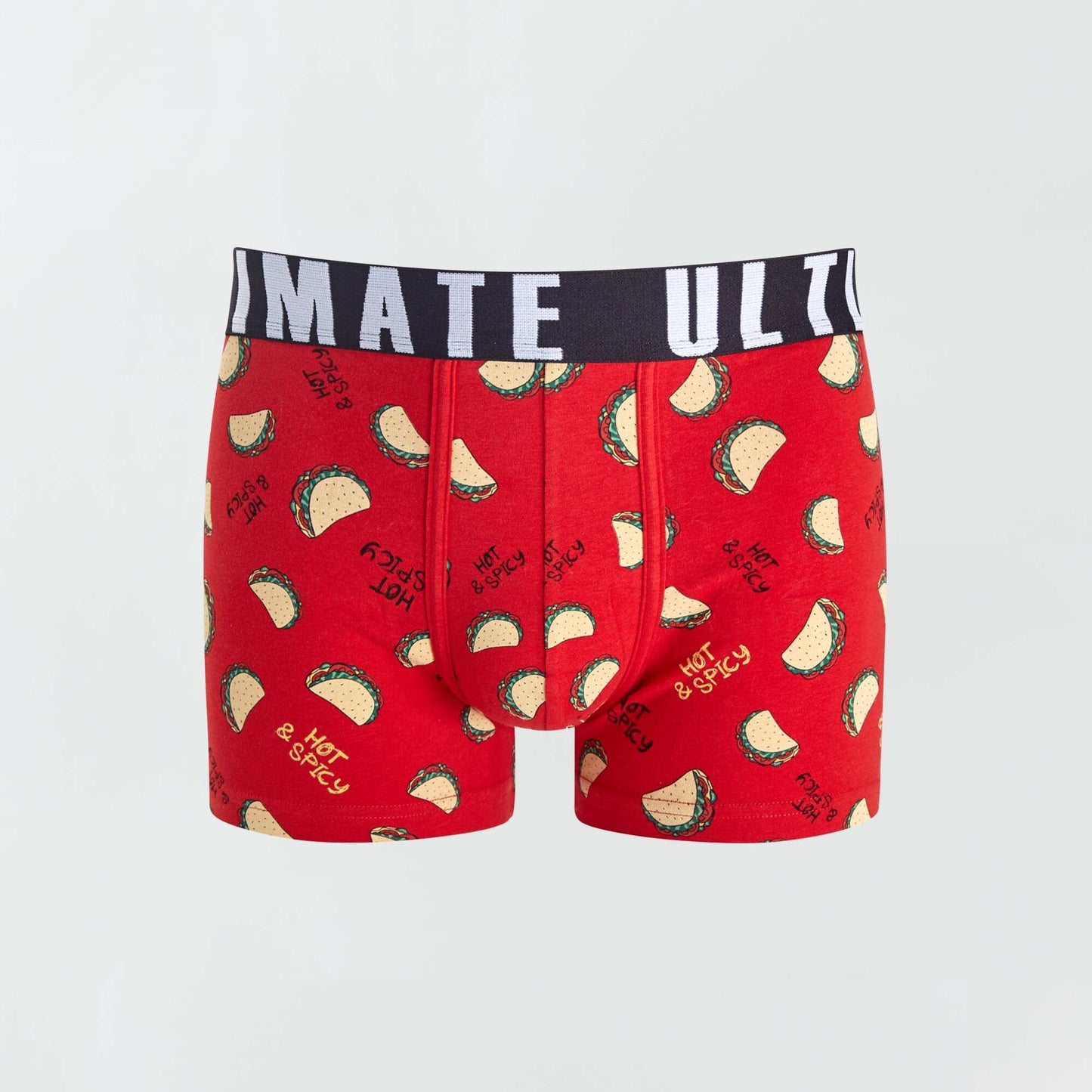 Lot de 3 boxers fantaisie Rouge/jaune/bleu