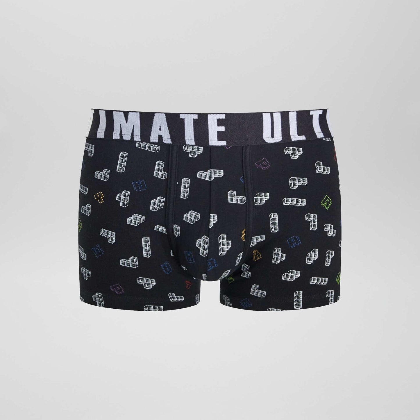 Lot de 3 boxers fantaisie Noir/vert