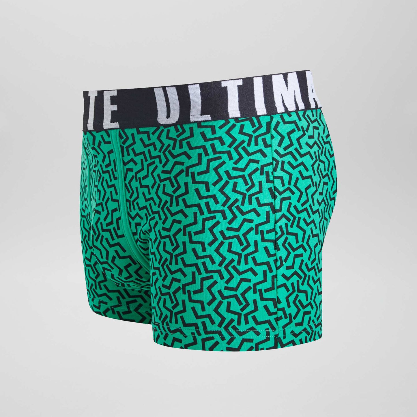 Lot de 3 boxers fantaisie Noir/vert