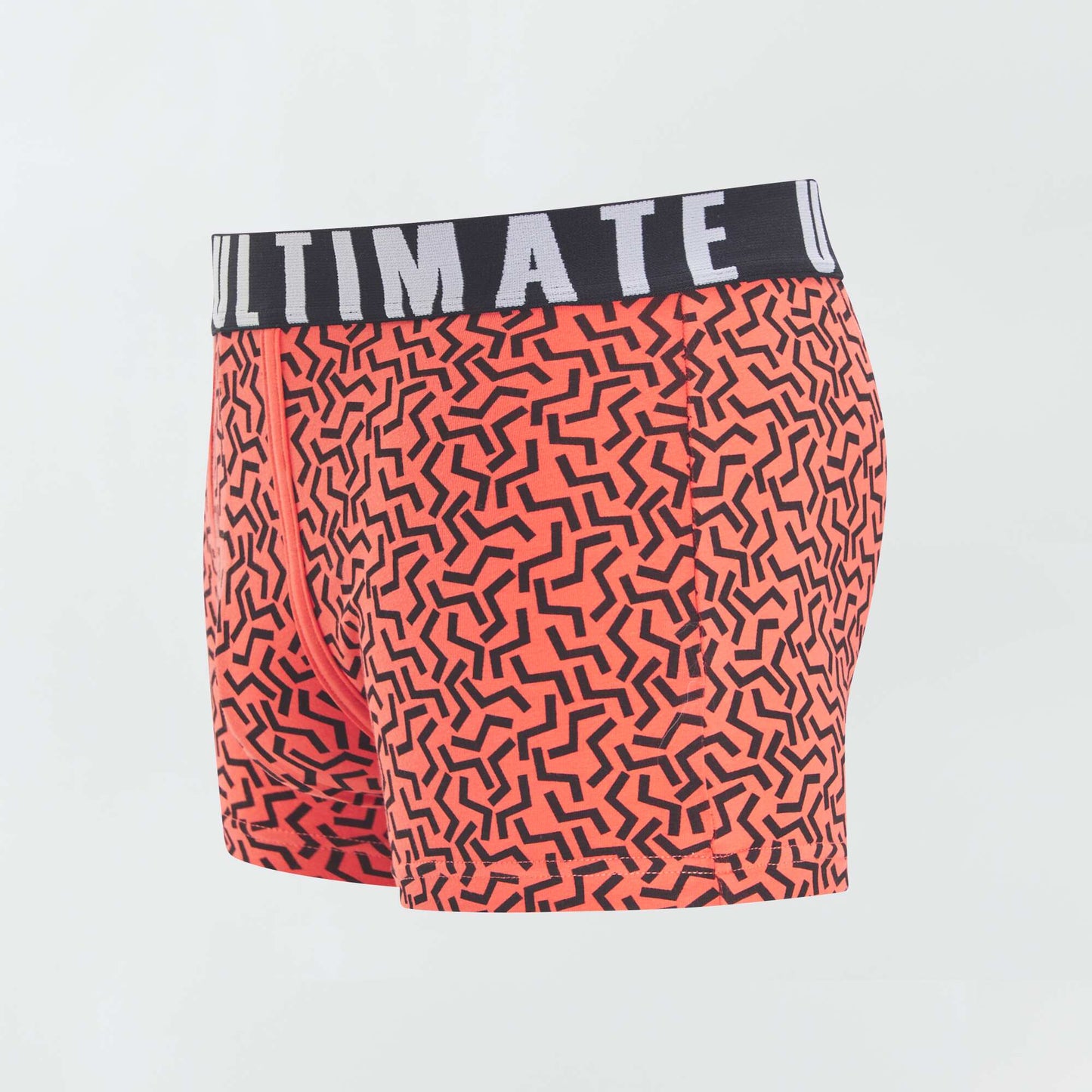 Lot de 3 boxers fantaisie Gris/orange