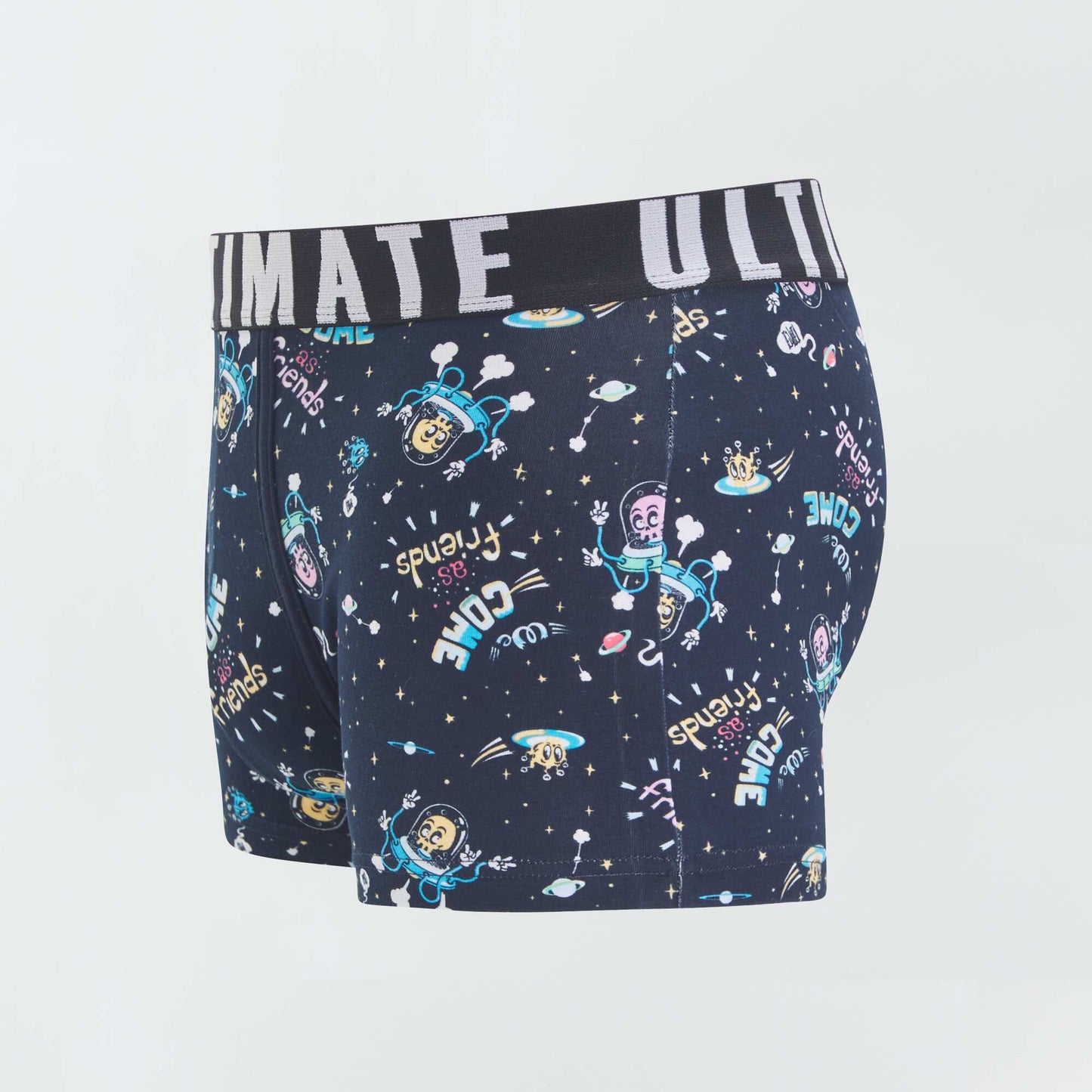 Lot de 3 boxers fantaisie Bleu/rose