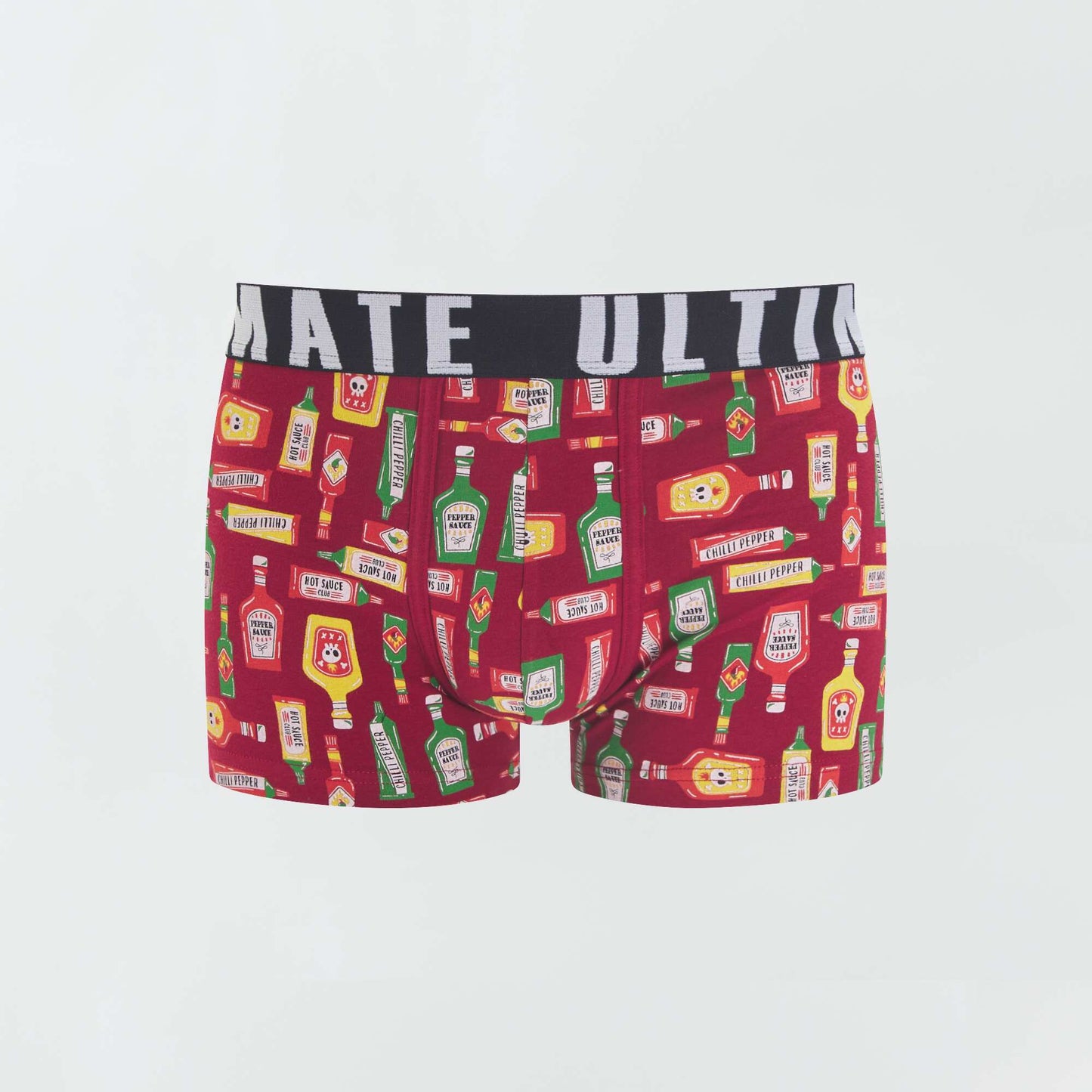 Lot de 3 boxers fantaisie Rouge/bleu fonc