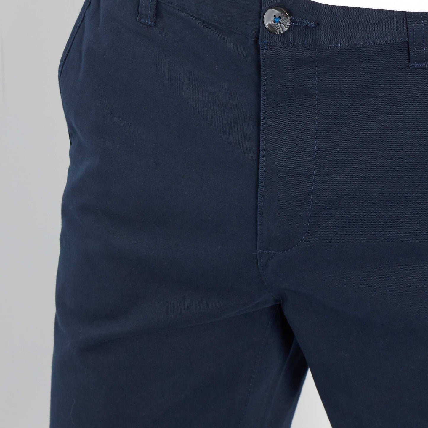 Chino skinny L32 bleu marine