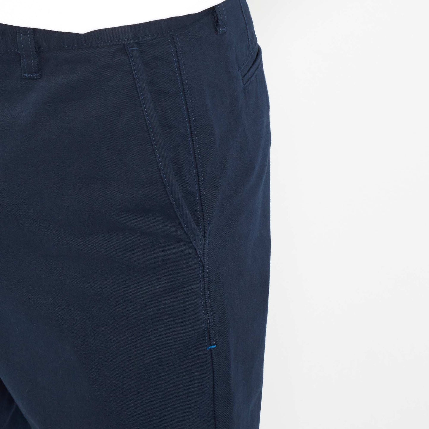 Chino skinny L32 bleu marine