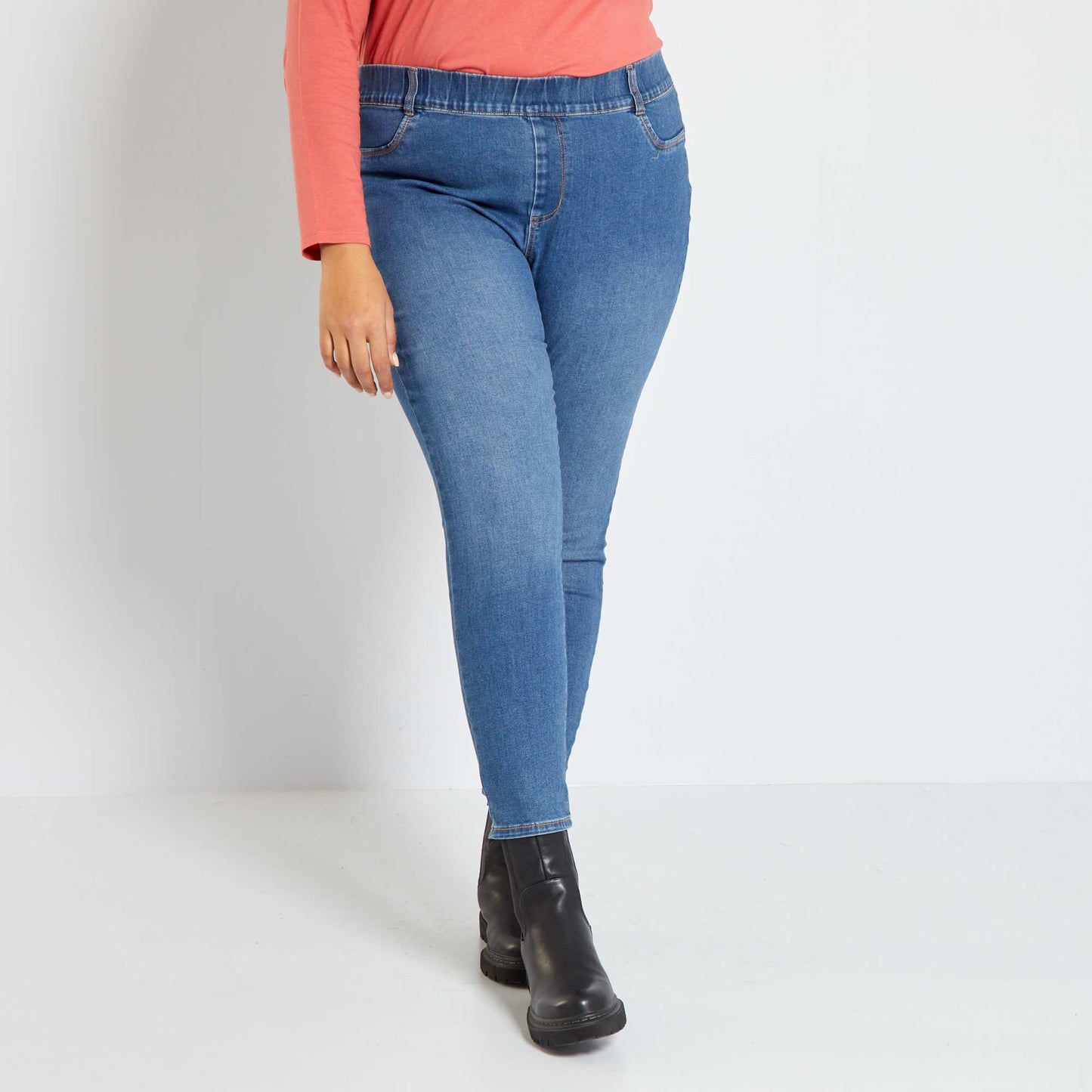 Jegging slim Bleu