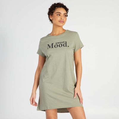 Chemise de nuit Vert