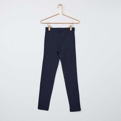 Legging co-con u bleu marine