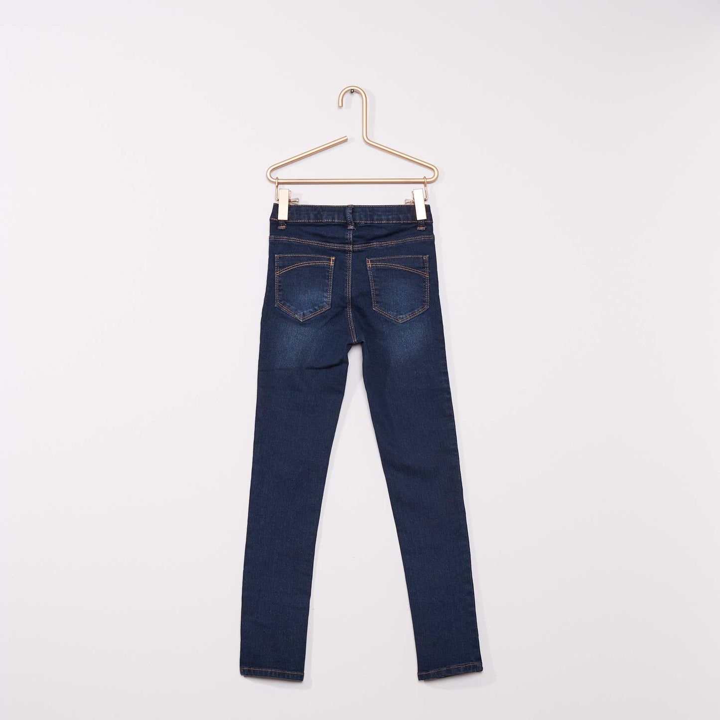 Jean super skinny - Coupe + ajust e bleu fonc