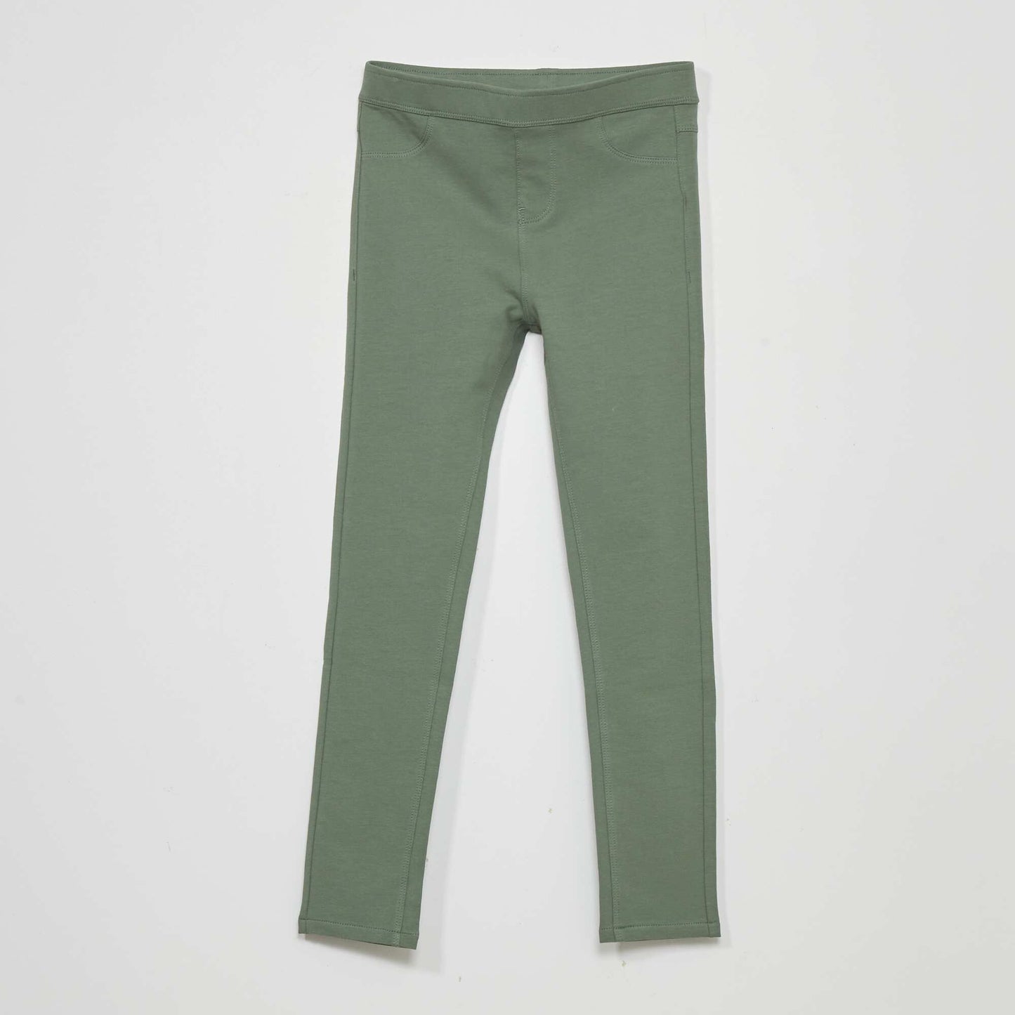 Jegging uni Vert