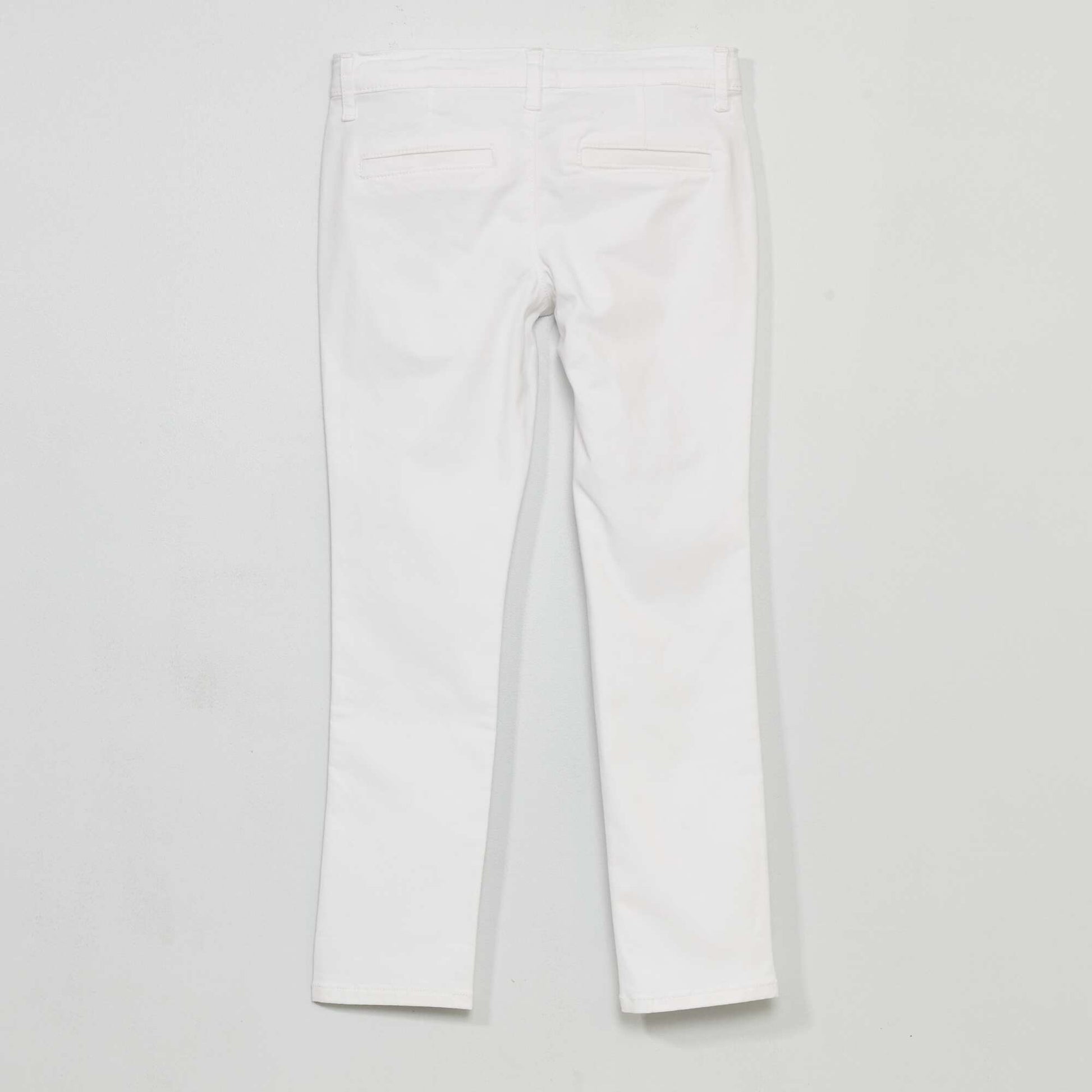 Pantalon chino blanc