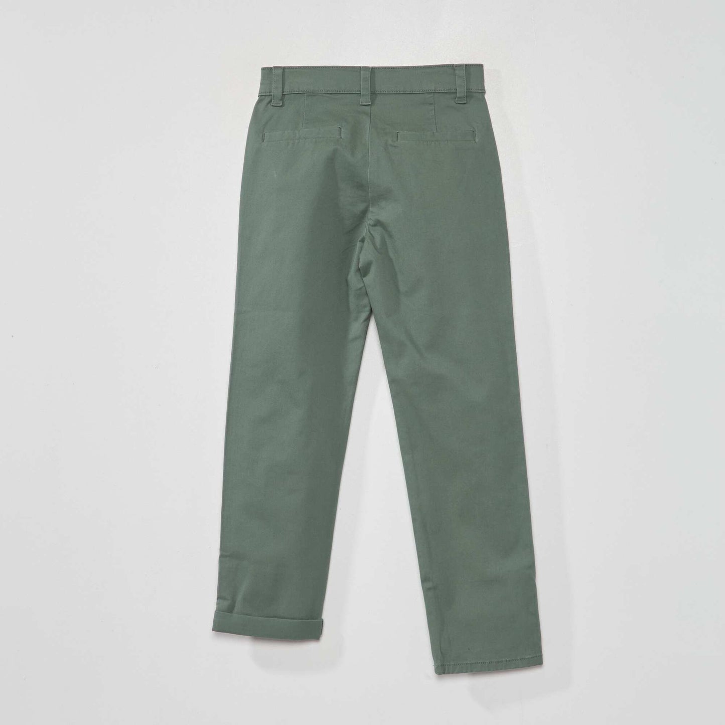 Pantalon chino Vert