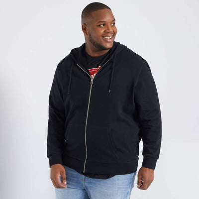 Sweat zipp capuche noir
