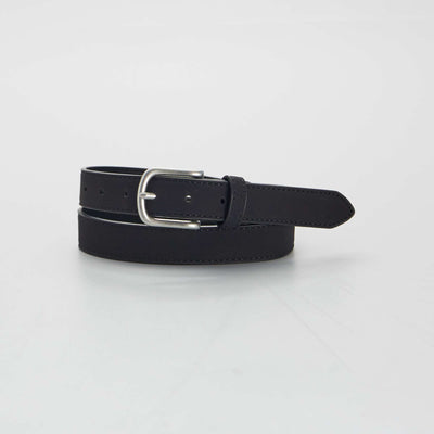 Ceinture simili toucher doux noir