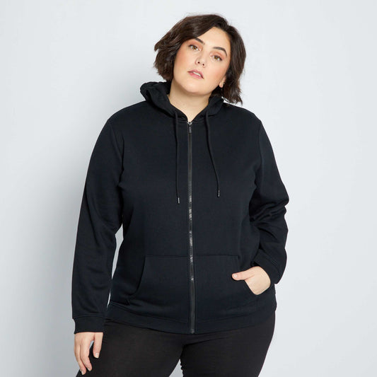Sweat capuche noir