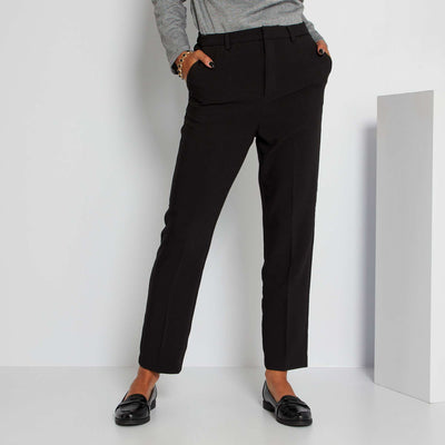 Pantalon cigarette noir