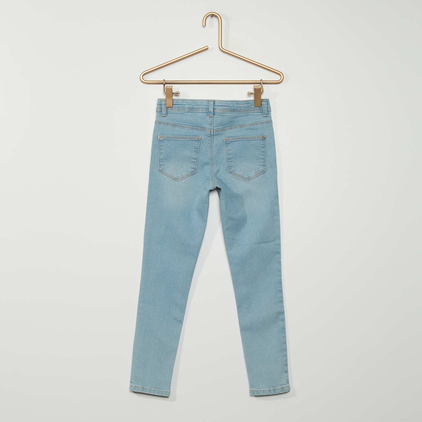 Jean skinny ' co-conception' Bleu clair