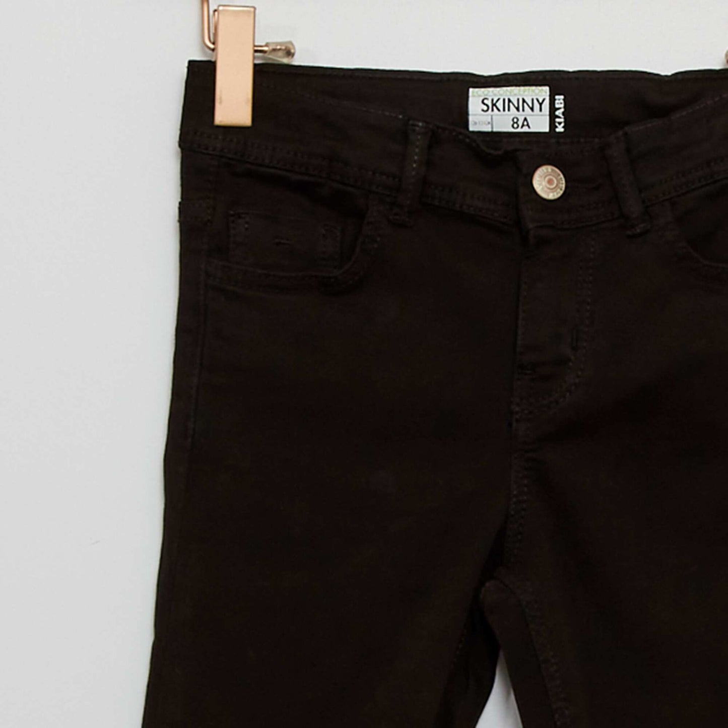 Jean skinny 5 poches noir