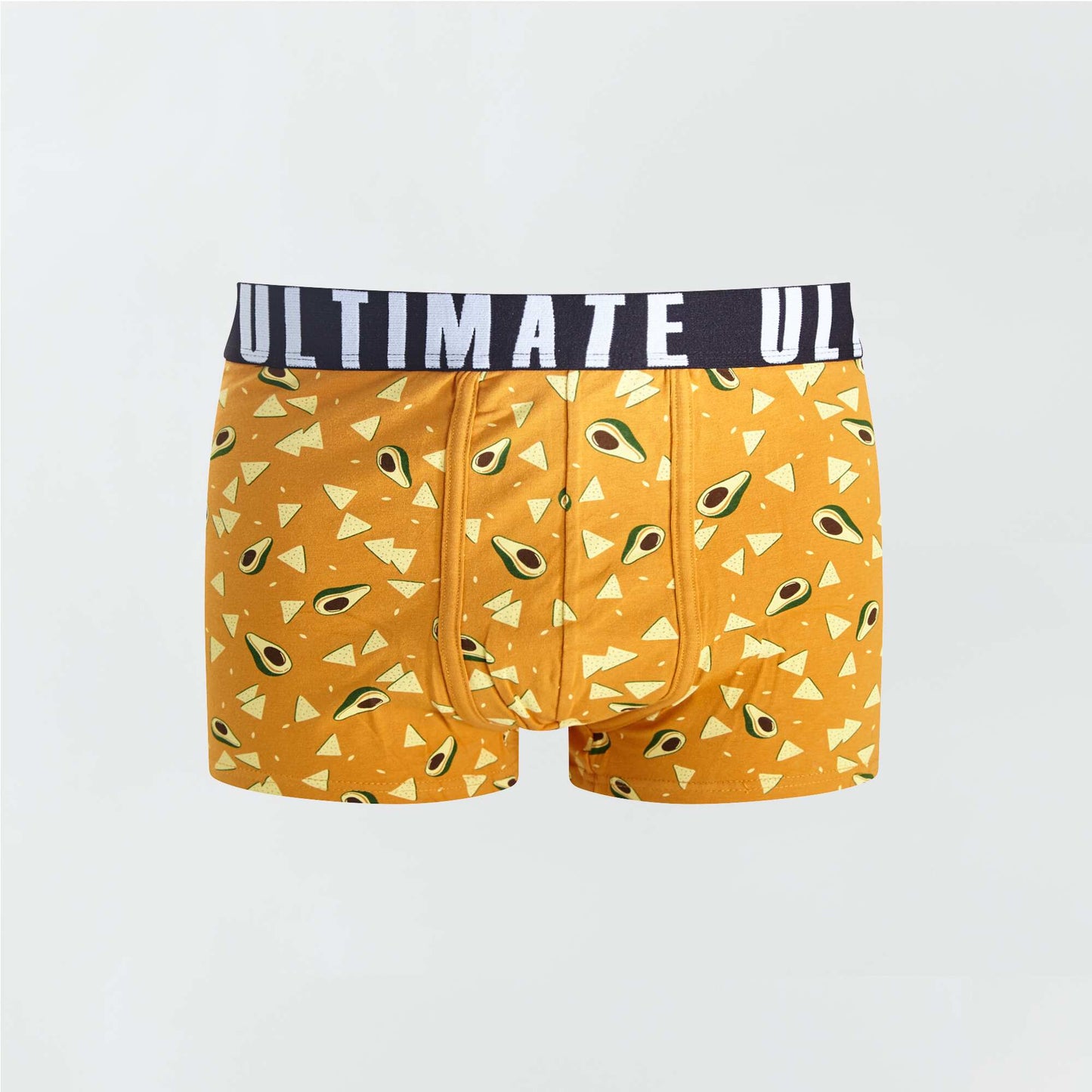 Lot de 3 boxers fantaisie rouge/jaune