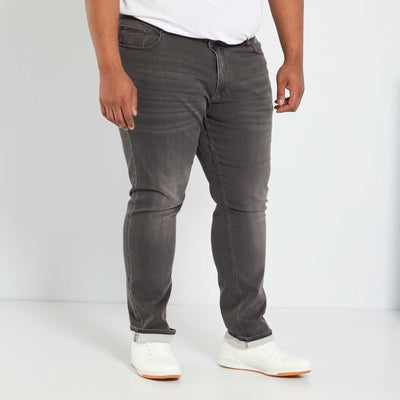 Jean slim stretch - L32 gris