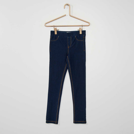 Jegging stretch Bleu