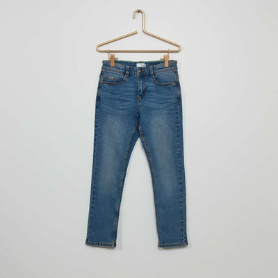 Pantalon slim denim bleu