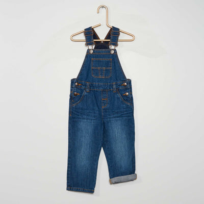 Salopette en jean bleu
